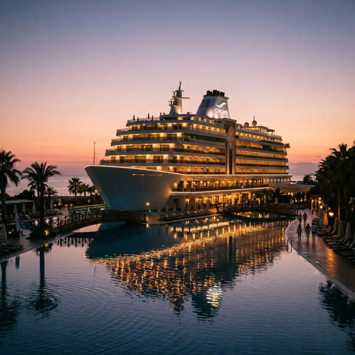 Concorde De Luxe Resort, люкс-отель в Ларе